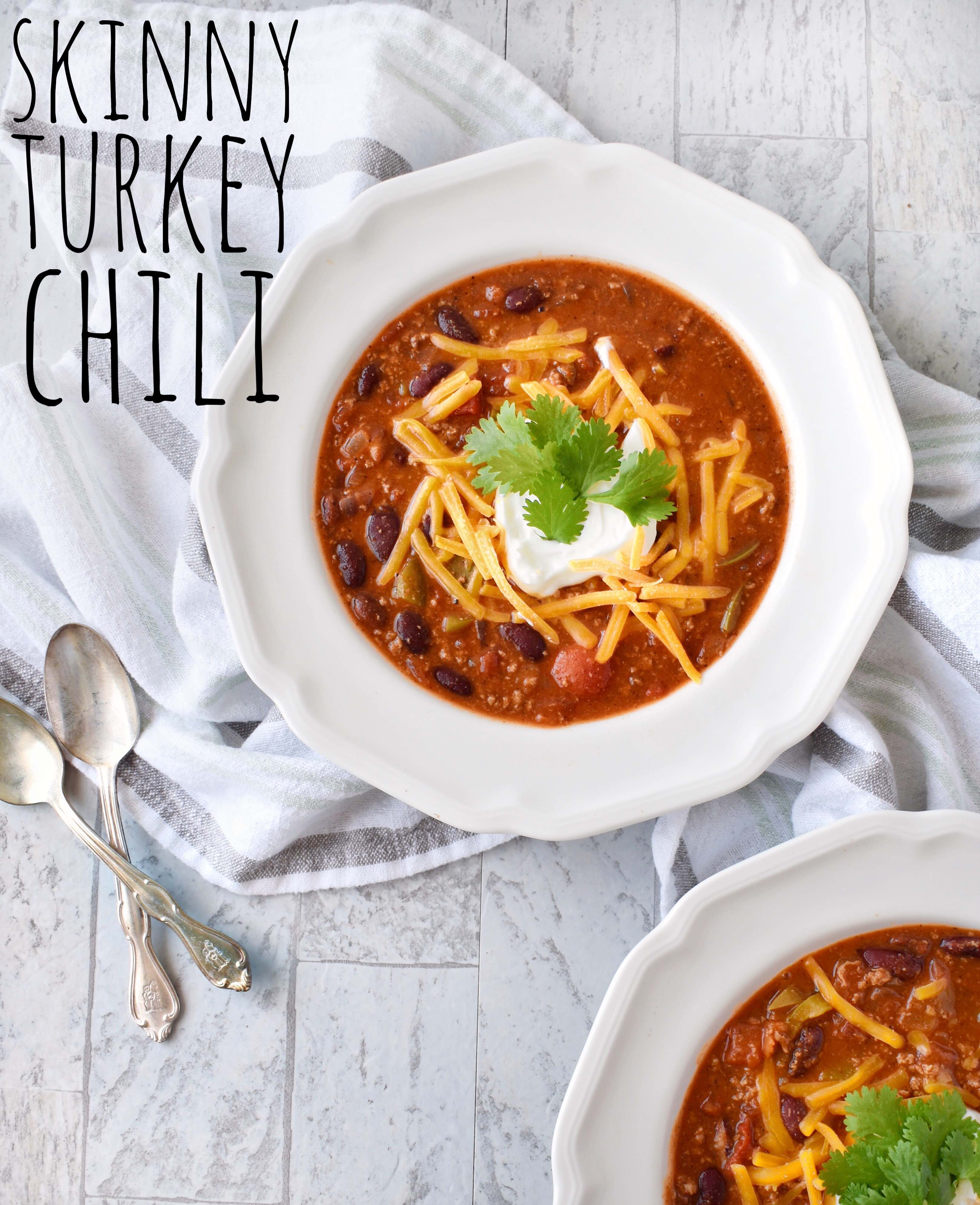 Try our Skinny Turkey Chili recipe