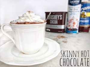Try our skinny hot chocolate recipe