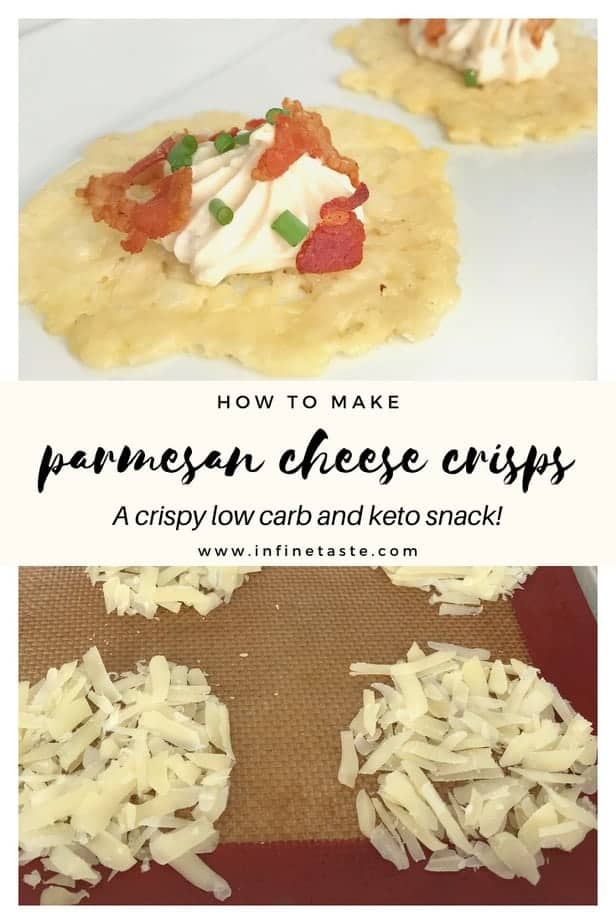 how to make parmesan wafers pin