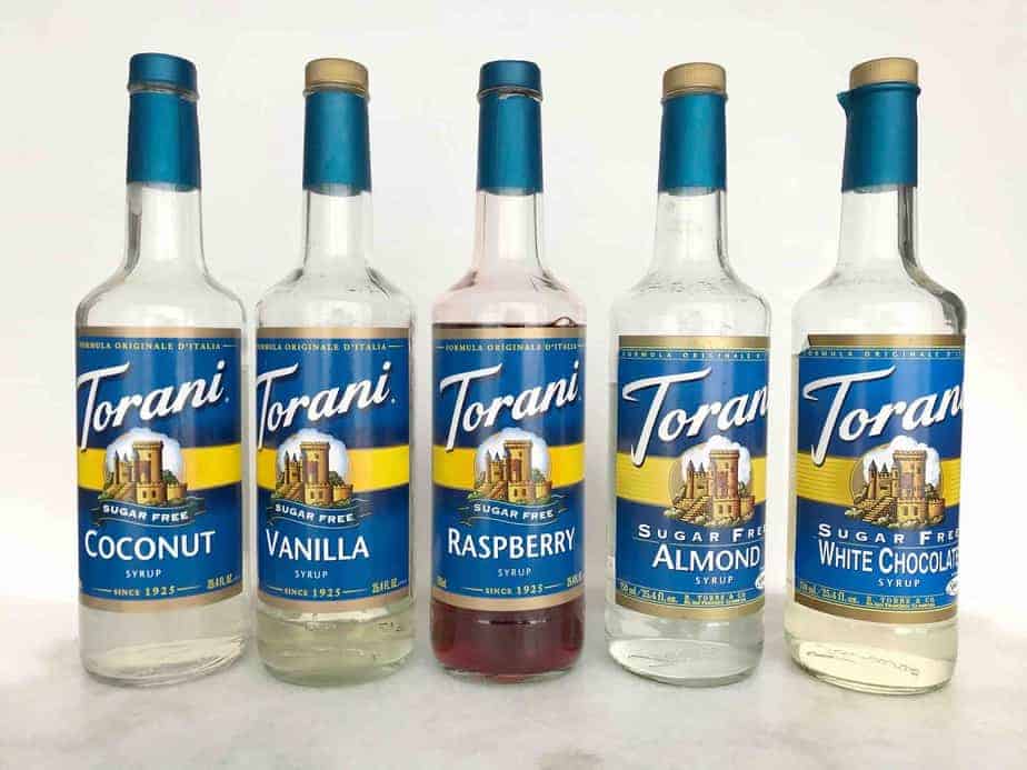 torani sugar free syrups