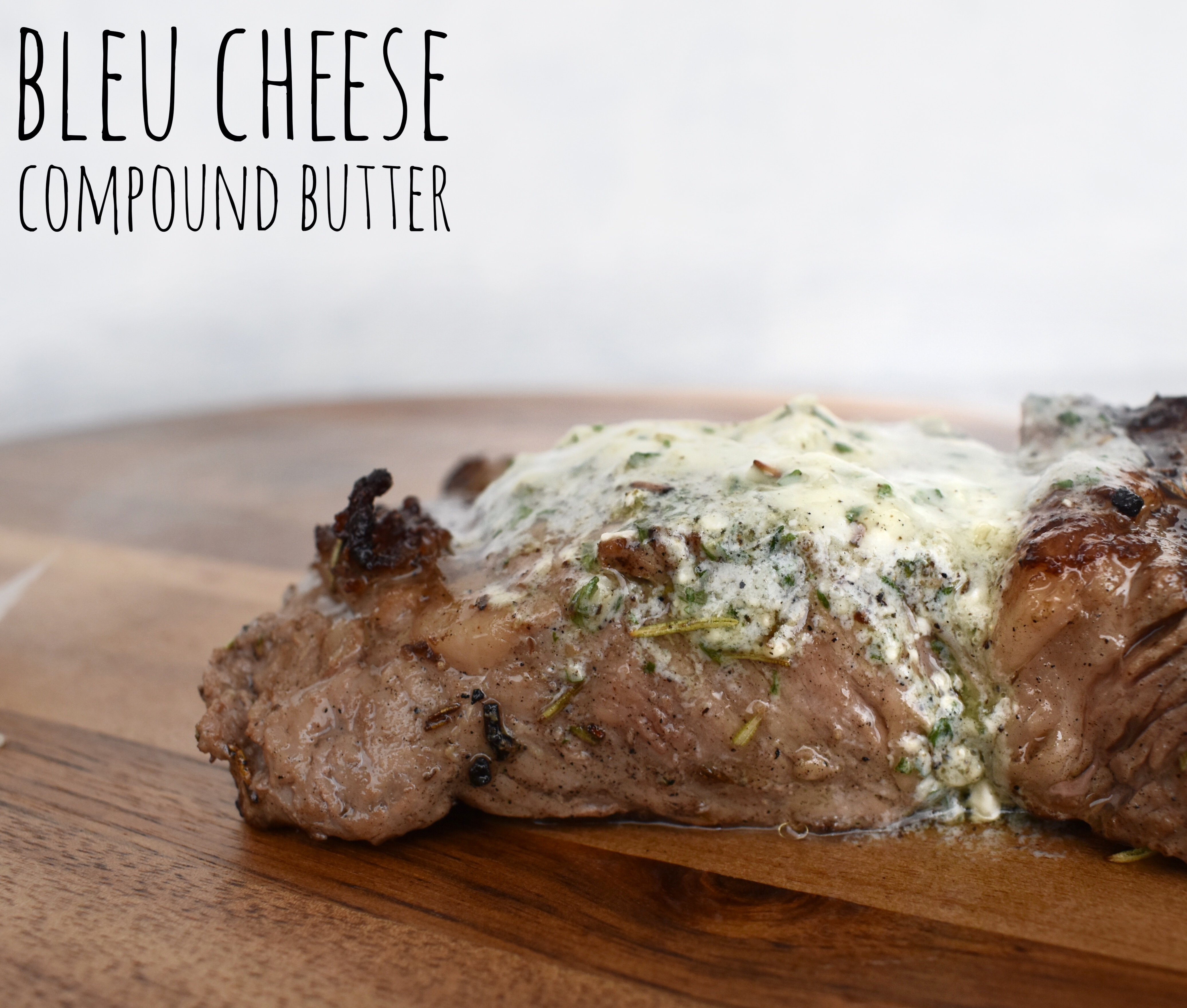 Try our bleu cheese butter recipe