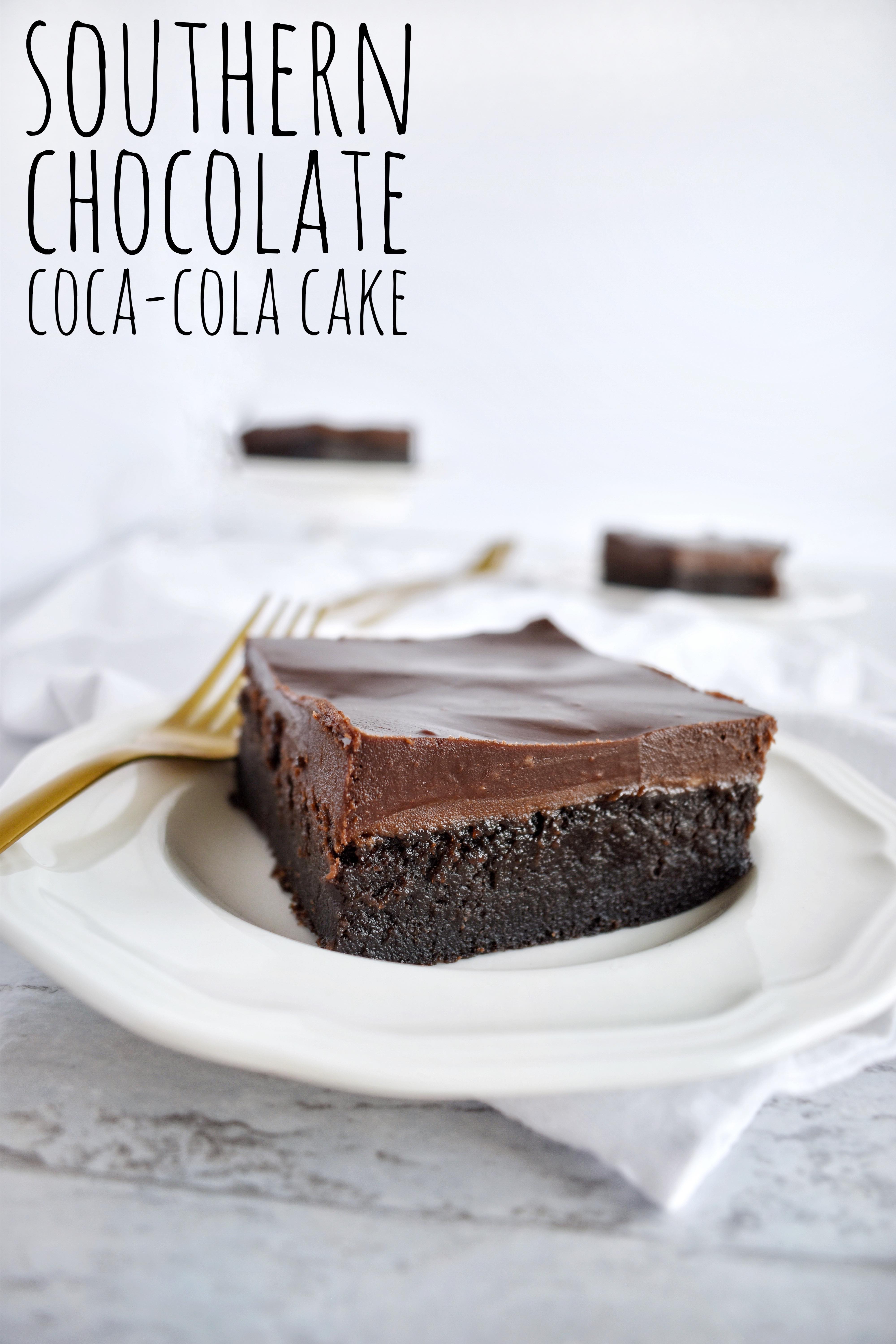 Southern coca-cola chocolate cake