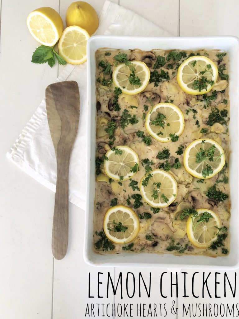 Try our lemon artichoke chicken recipe!