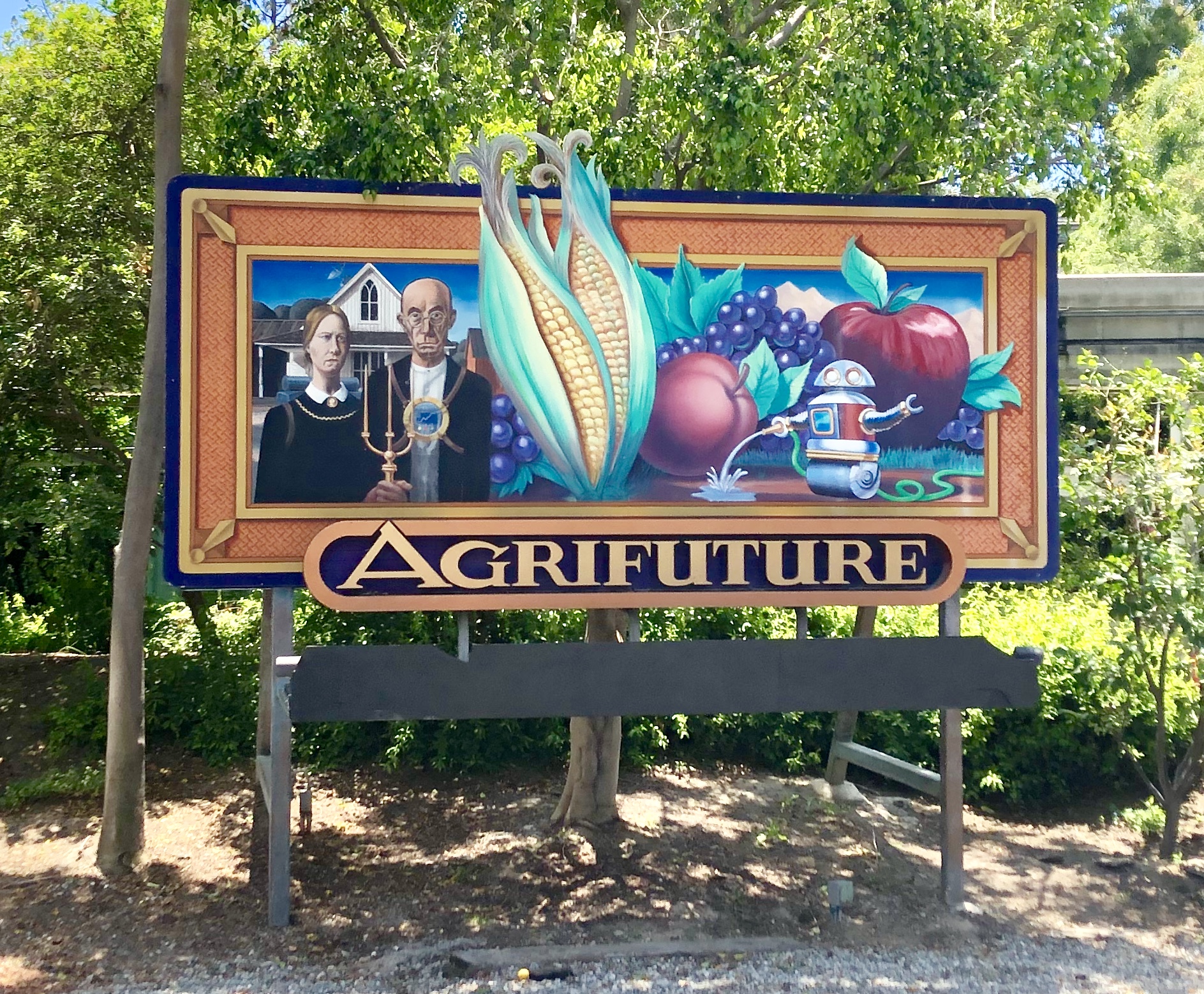 Agrifuture sign at Disneyland: Discover 5 secrets of Tomorrowland