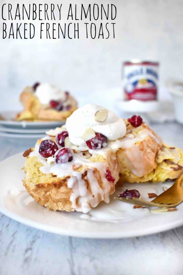 Cranberry Almond Overnight French Toast
