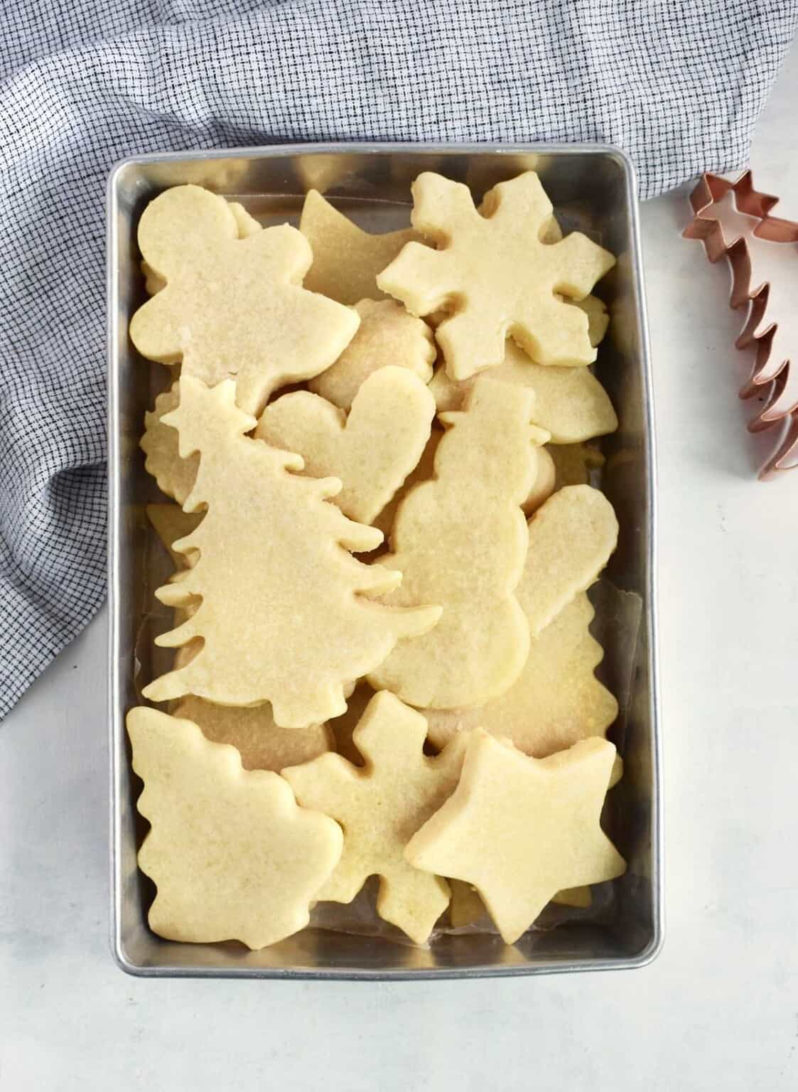 Soft, No Spread Sugar Cookies In Fine Taste