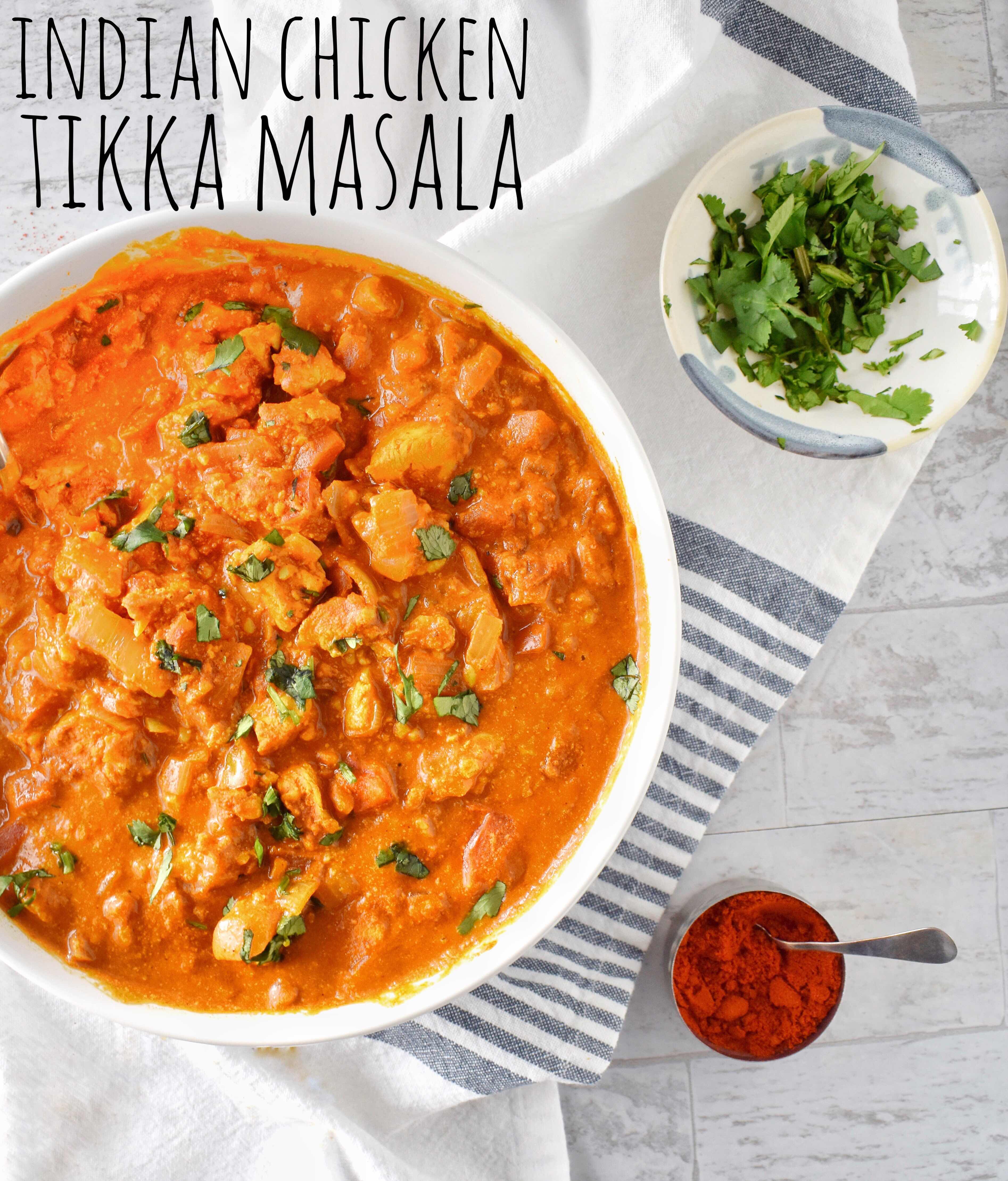 Indian Chicken Tikka Masala - In Fine Taste