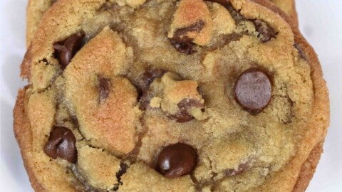 cookies on tray.