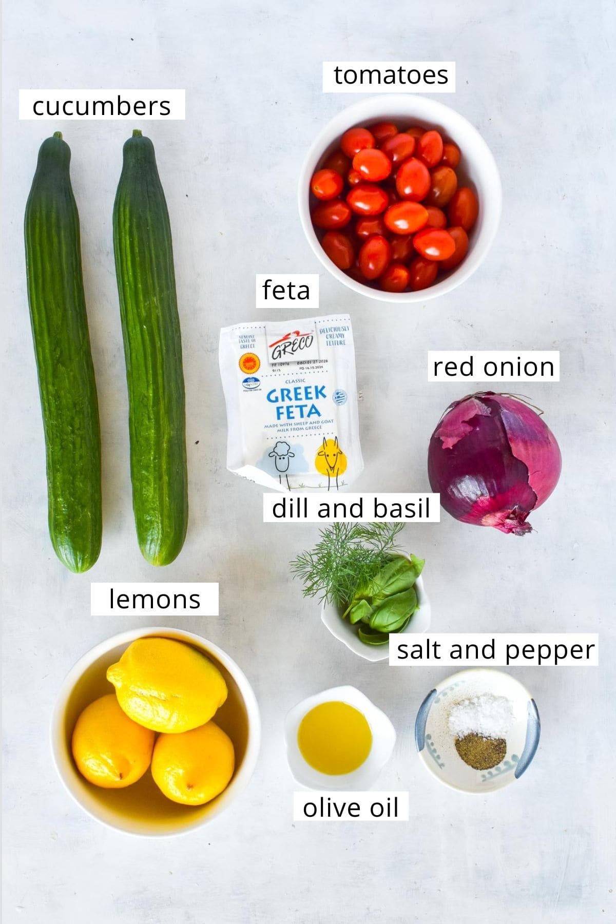 ingredients for recipe laid out.